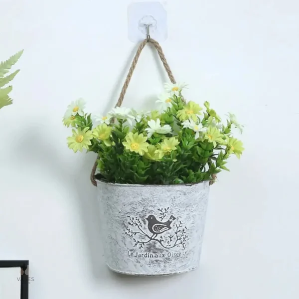 Élément de jardinage mural pour fleurs en pot