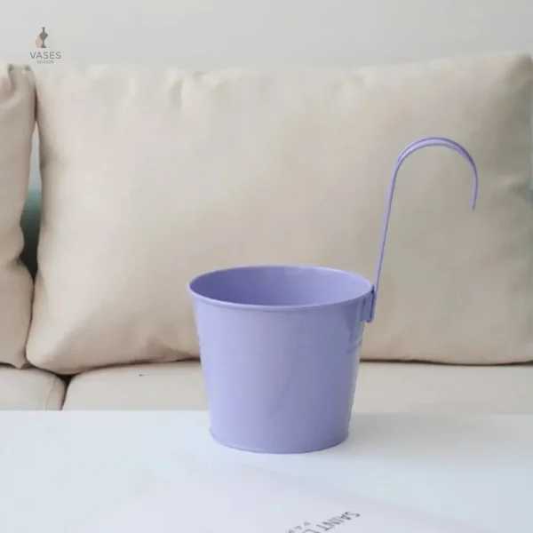 Pot de fleurs à suspendre design minimaliste