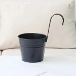 Pot de fleur suspendu en métal - vue 6