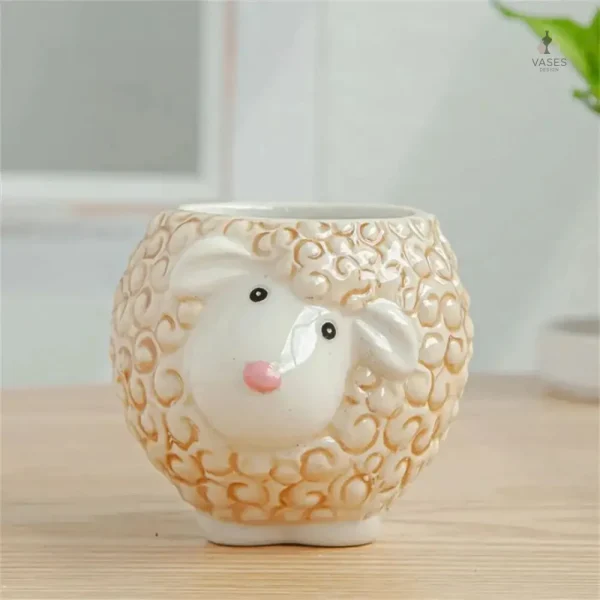 Accessoire de jardin animaux colorés