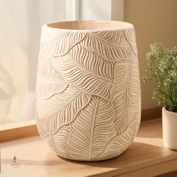 Pot de fleur en ton doux, idéal pour la maison
