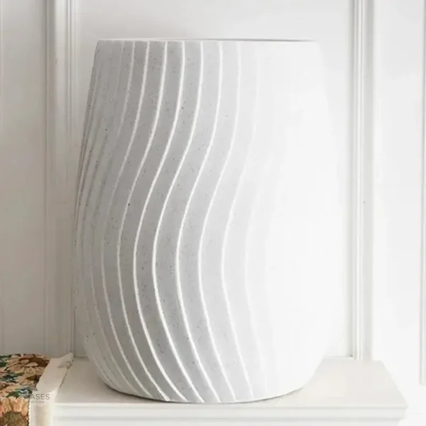 Pot de fleurs blanc pour embellir votre espace