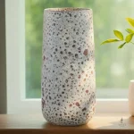 Grand pot de fleur en céramique pour décoration intérieure