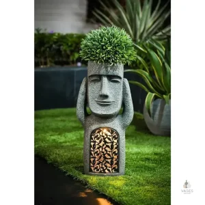 Vase d'extérieur LED pour décoration