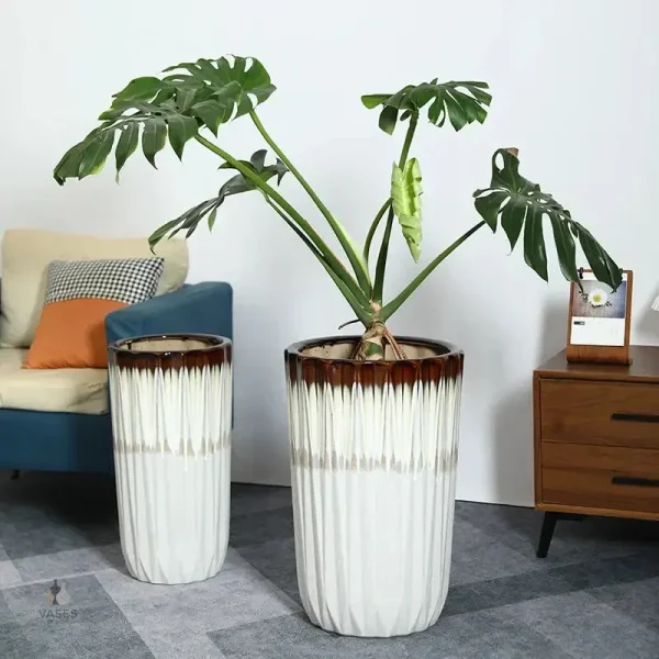Grand pot de fleur moderne en taille XXL pour plantes