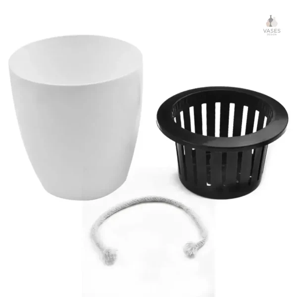Pot de fleurs design pour terrasse