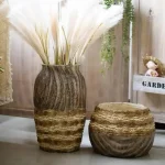 Pot moderne pour aménagement extérieur