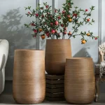 Pot de fleur grande taille en extérieur