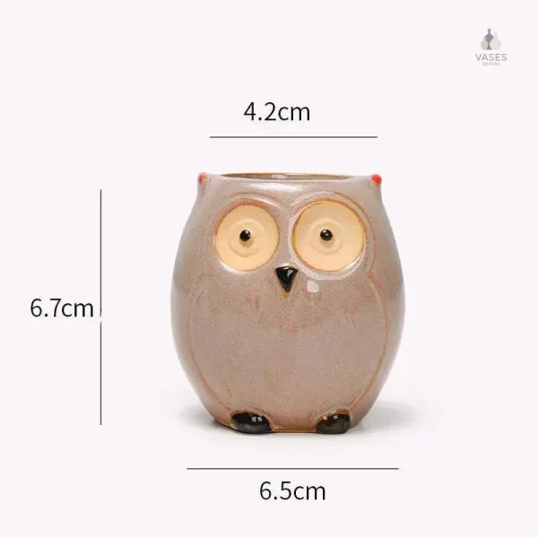 Pot à fleurs hibou, un choix original pour décorer