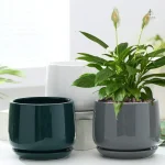Pot de fleur intérieur en céramique