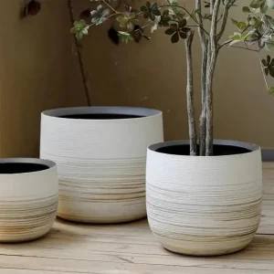 Vase décoratif pour plantes d'intérieur élégant