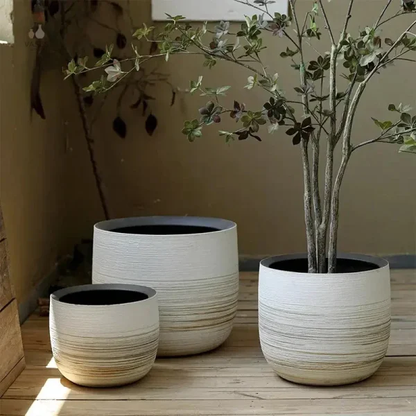 Pot de fleur stylé pour plantes d'appartement