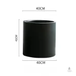 Pot de fleur stylé pour décoration intérieure 40 cm