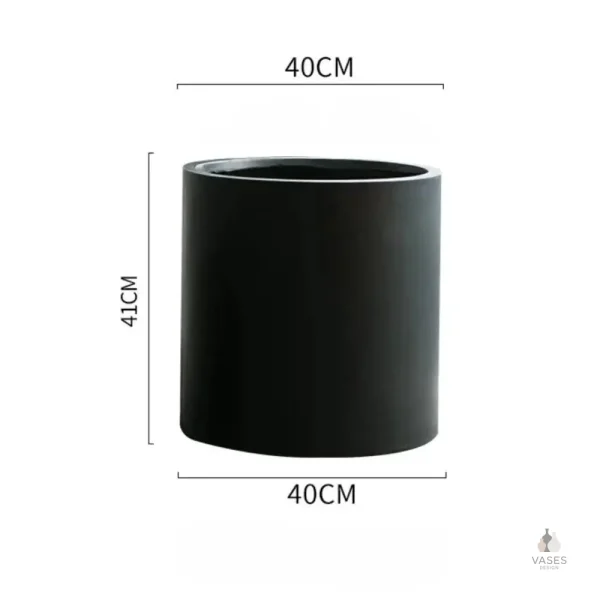 Pot de fleur stylé pour décoration intérieure 40 cm