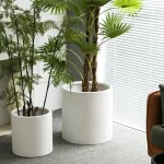 Pot de fleur design pour intérieur 40 cm