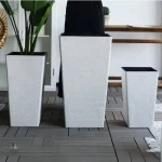Pot de fleur de grande taille pour un intérieur stylé