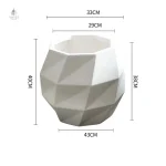 Pot de fleur contemporain pour un style intérieur