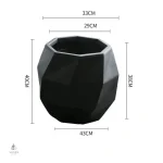 Élégant pot pour plantes d'intérieur en style moderne