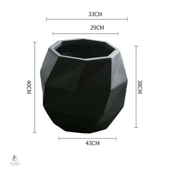 Élégant pot pour plantes d'intérieur en style moderne