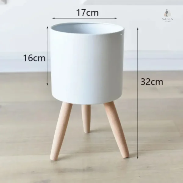 Support en métal pour vos plantes en pot