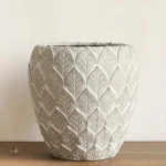 Vase moderne adapté aux plantes d'intérieur