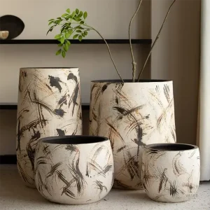 Pot de fleur moderne pour intérieur