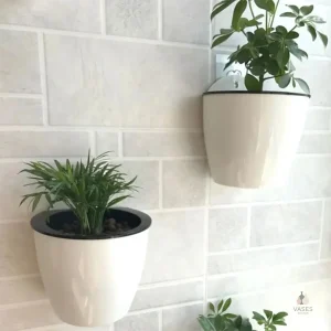Pot de fleur mural extérieur pour décoration de jardin