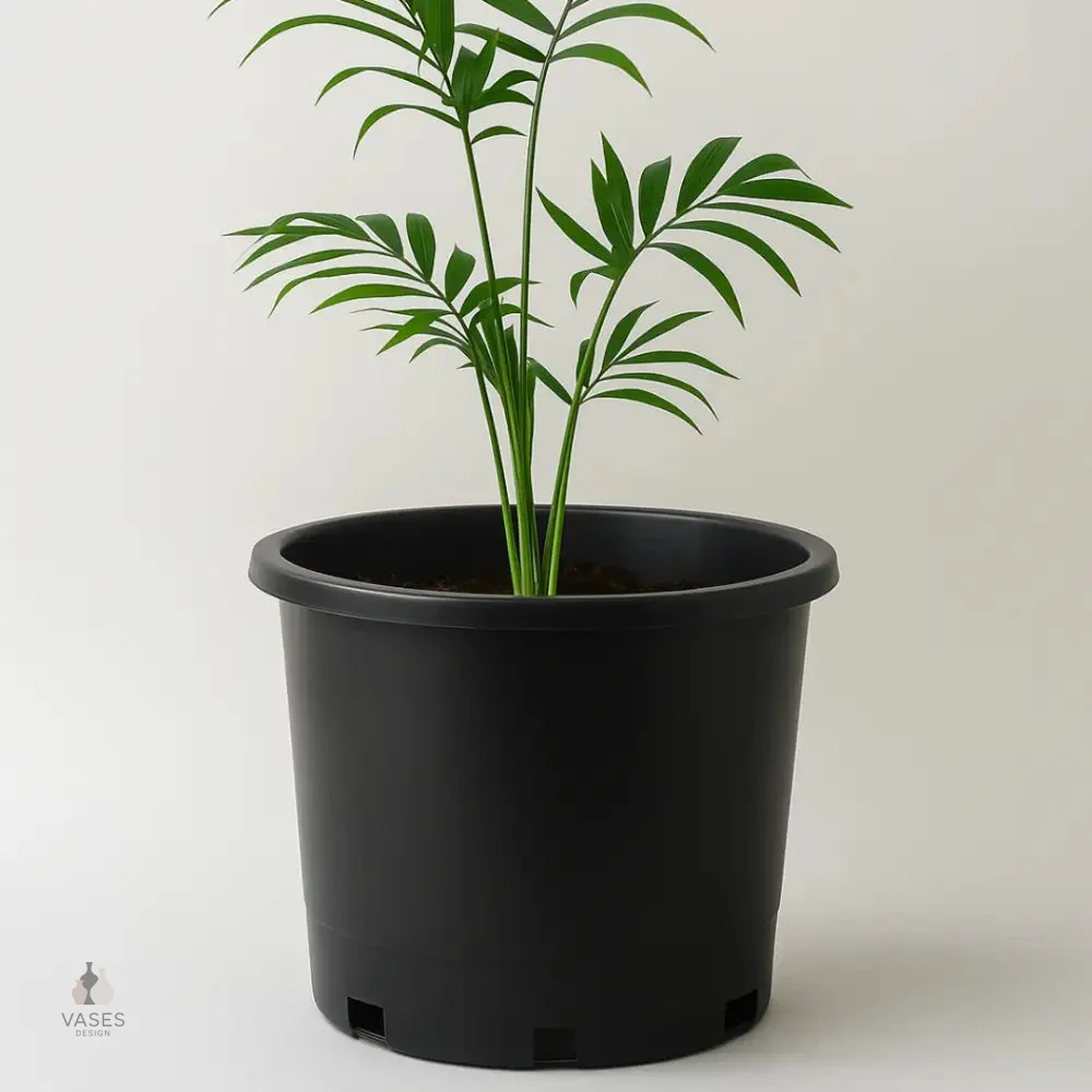 Pot de fleur en plastique