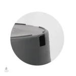 Large pot en plastique pour décoration florale
