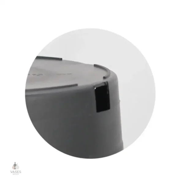 Large pot en plastique pour décoration florale