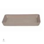 Soucoupe décorative pour pots de fleurs rectangulaires