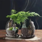 Pot de fleur chinois élégant pour décoration intérieure
