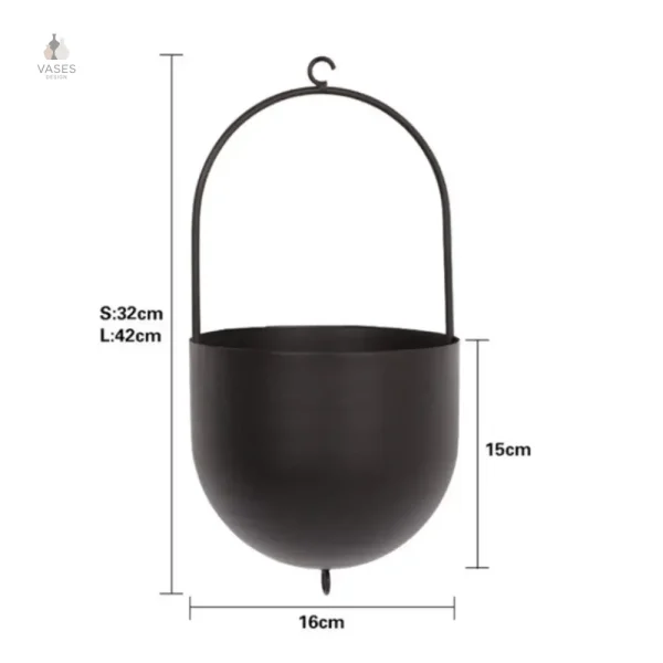 Fleur en pot suspendu pour intérieur