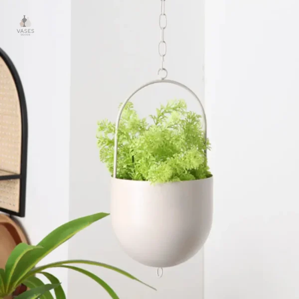 Pot de fleur design pour intérieur