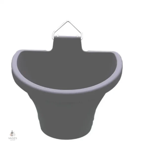 Pot de fleurs en plastique, pratique et esthétique