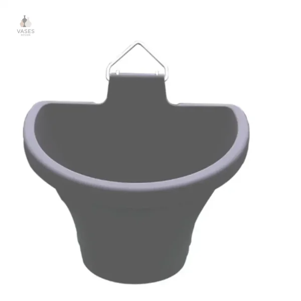Accessoire de jardinage : pot en plastique suspendu