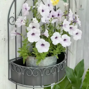 Support mural pour pot de fleur suspendu