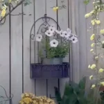 Support mural pour plantes d'intérieur