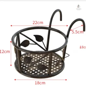 Support de jardinage pour pots de fleurs suspendus