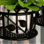 Support mural pour pot de fleur suspendu pratique