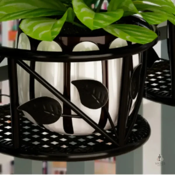 Support mural pour pot de fleur suspendu pratique