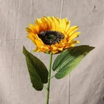 Fleur synthétique tournesol, ajout lumineux à votre intérieur