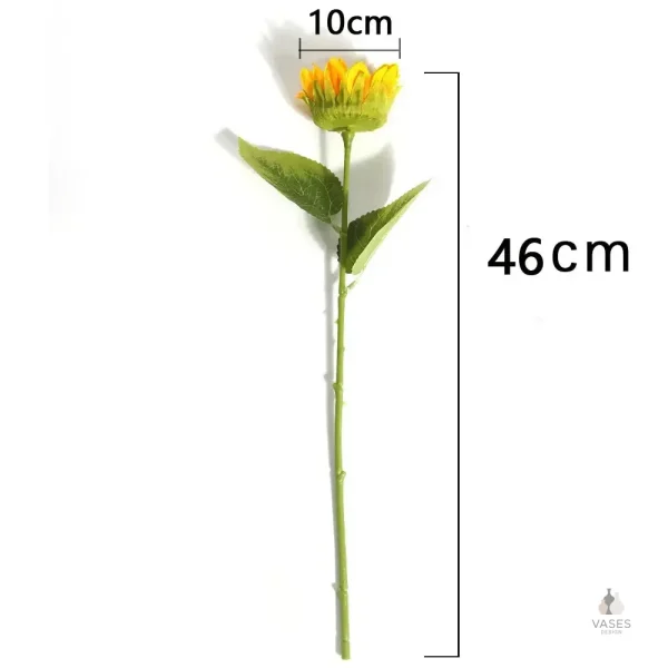 Tournesol artificiel, décoration florale sans entretien