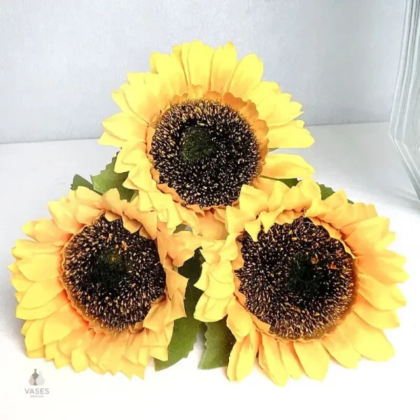 Fleur artificielle tournesol, idéale pour toutes occasions