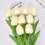 Tulipe artificielle, option pratique pour un intérieur frais