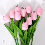 Tulipe en fleurs artificielles, qualité et esthétique réunies