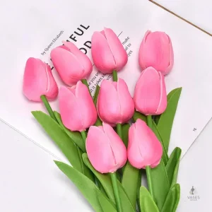 Tulipes synthétiques réalistes pour arrangements floraux