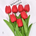 Tulipe en fleur synthétique, ajout de couleur à votre décor