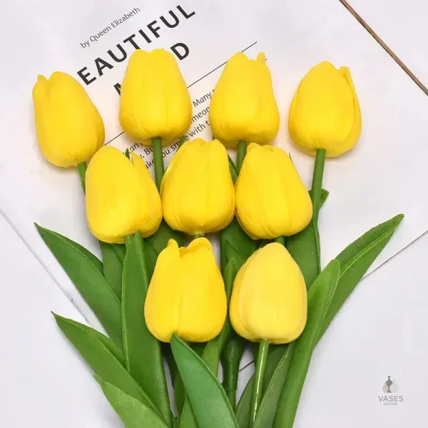 Tulipe artificielle, choix durable pour la décoration
