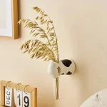 Vase mural élégant pour plantes et fleurs